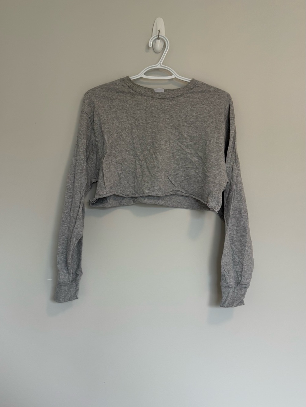 TNA Cotton Long Sleeve Cropped